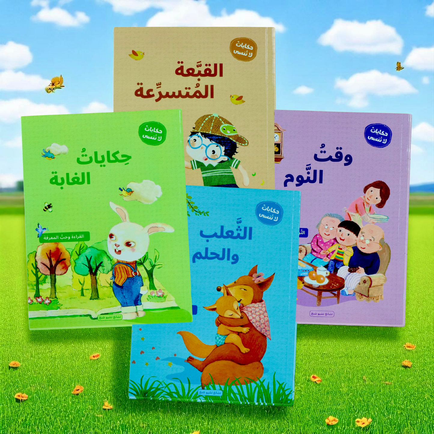 سلسلة حكايات لا تنسى 4 كتب