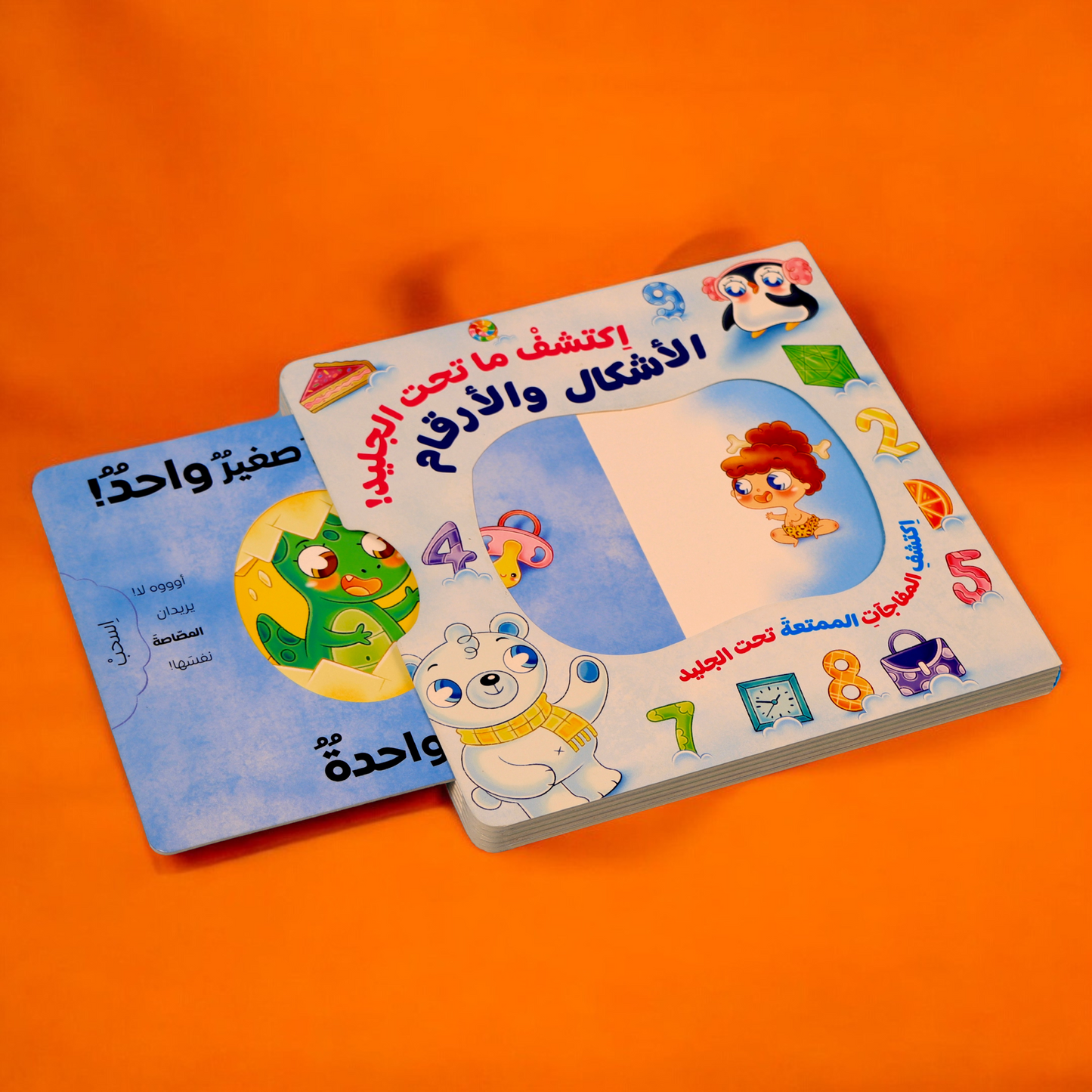إكتشف ما تحت الجليد- كتابين تفاعليين