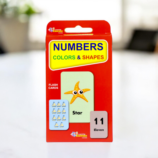 Learning express Kids Cards ( Numbers Colors And Shapes )