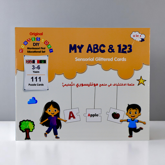 Montessori - My ABC & 123 | Early English Letters and Numbers Learning